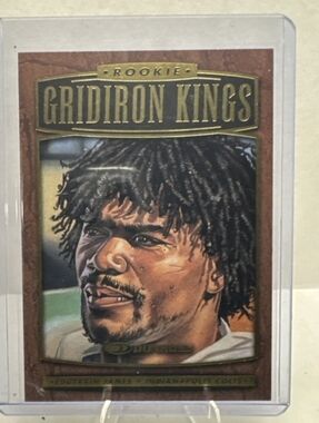 1999 Donruss Rookie Gridiron Kings #RGK4 Edgerin James 0707/5000 Rookie